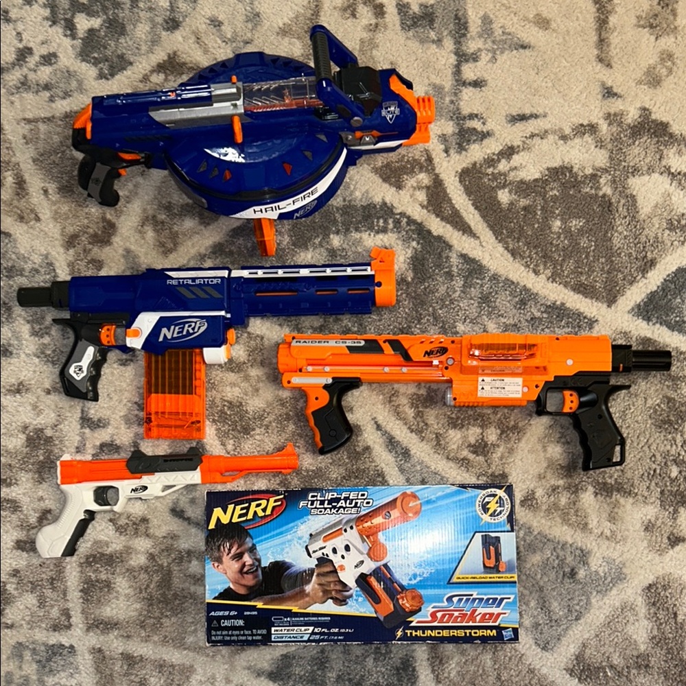 NERF Blaster Set (🚫super soaker)
